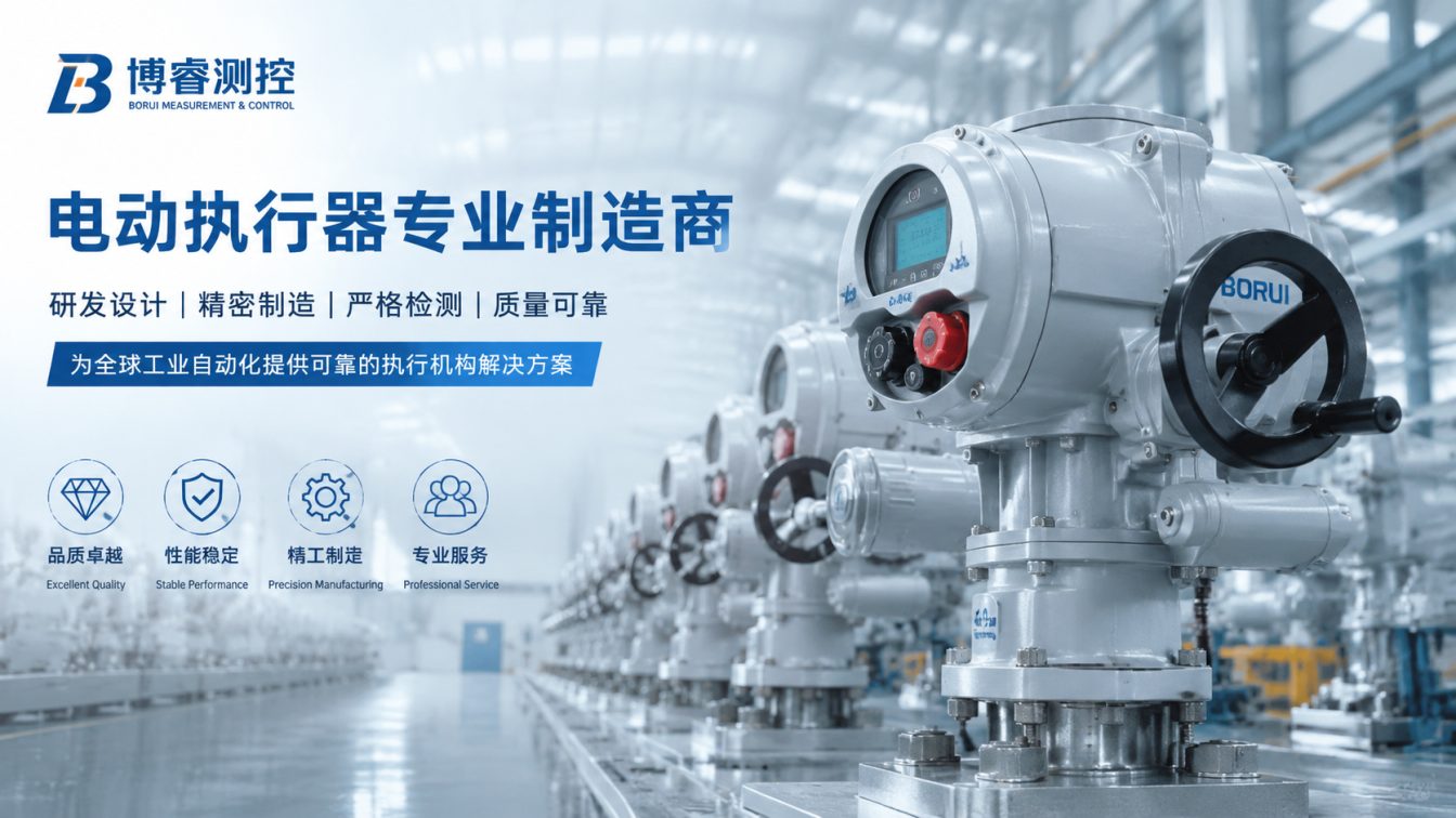 鹤山为阀门自动化提供执行方案
